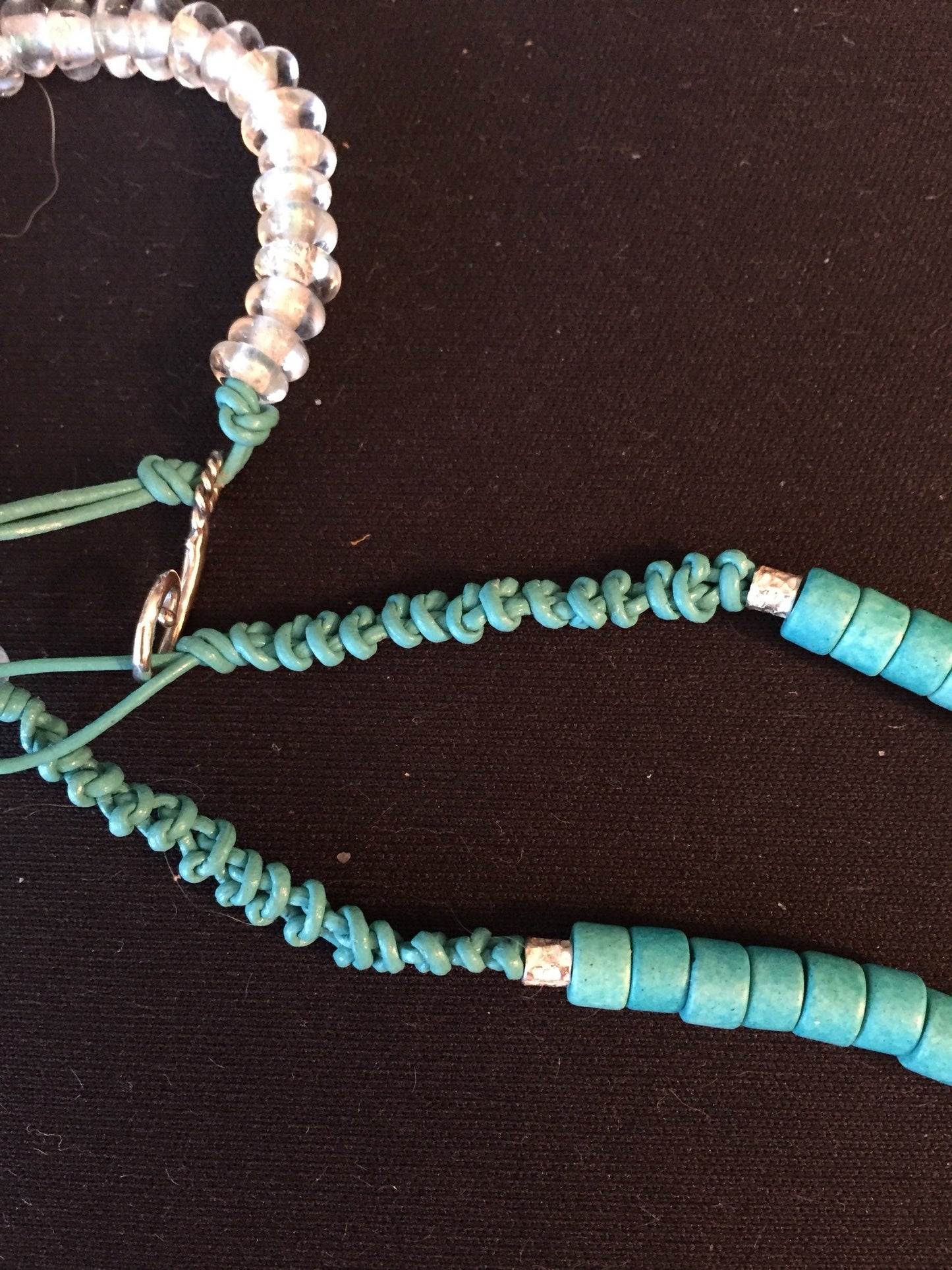 Beautiful Multi Color, Howlite Turquoise Gemstone Pendant