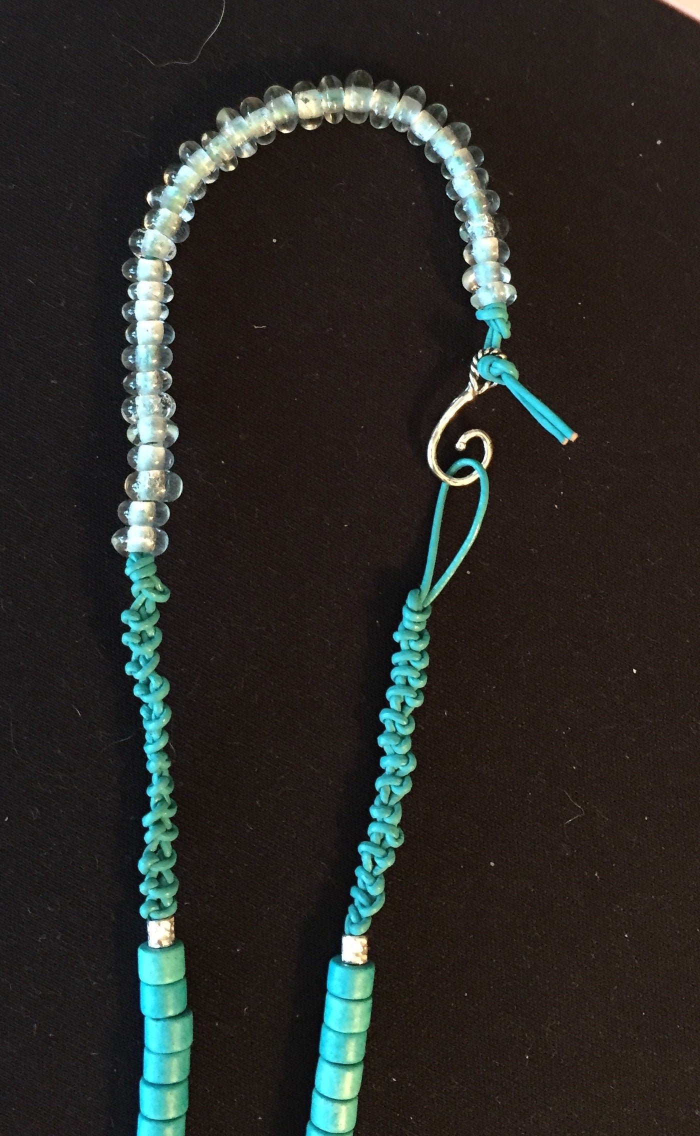 Beautiful Multi Color, Howlite Turquoise Gemstone Pendant